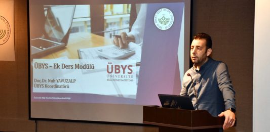 ÜBYS ek ders modülü eğitimi verildi
