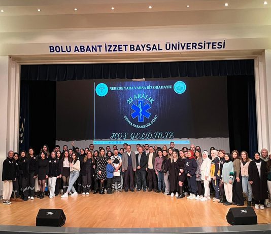 Dünya Paramedik Günü etkinliği gerçekleştirildi