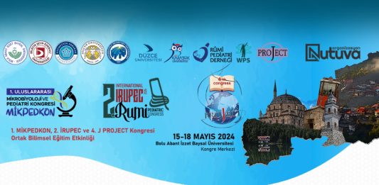 1. Uluslararası Mikrobiyoloji ve Pediatri Kongresi, 2. IRUPEC Rumi Pediatri Kongresi ve 4. JProject Kongresi Ortak Bilimsel Eğitim Etkinliği