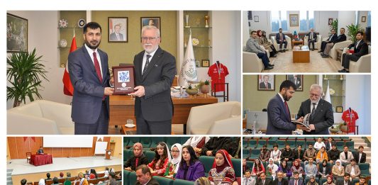 Afgan Büyükelçiden Üniversitemize ziyaret