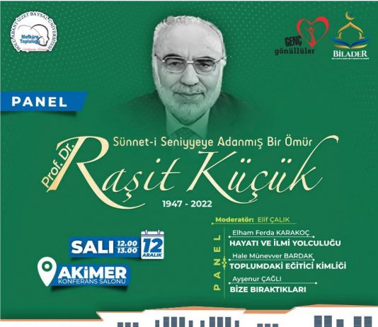 Prof. Dr. Raşit Küçük / Panel