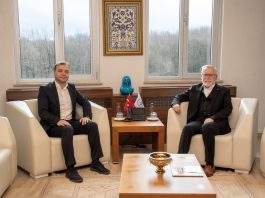 Eğitim-Bir-Sen Bolu 2 No’lu Şube Başkanı Düş’ten Rektör Alişarlı’ya ziyaret