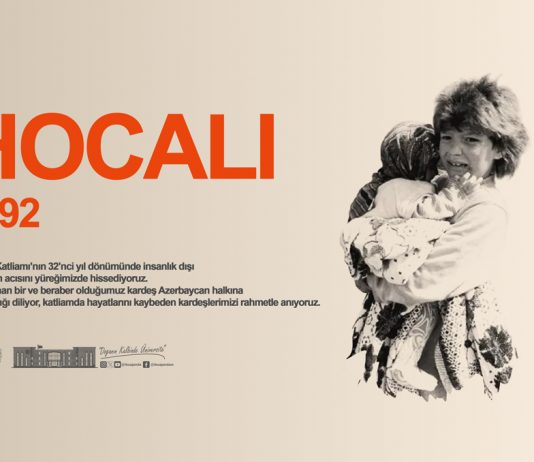 Hocalı Katliamında Kaybettiğimiz Azerbaycanlı Kardeşlerimizi Rahmetle anıyoruz