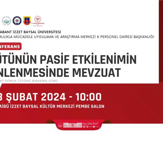 Tütünün Pasif Etkilenimin Önlenmesinde Mevzuat Konferansı