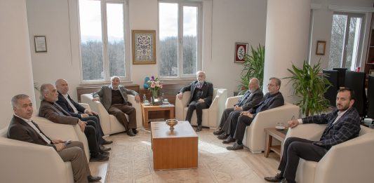 BOLİV heyetinden Rektör Alişarlı’ya ziyaret