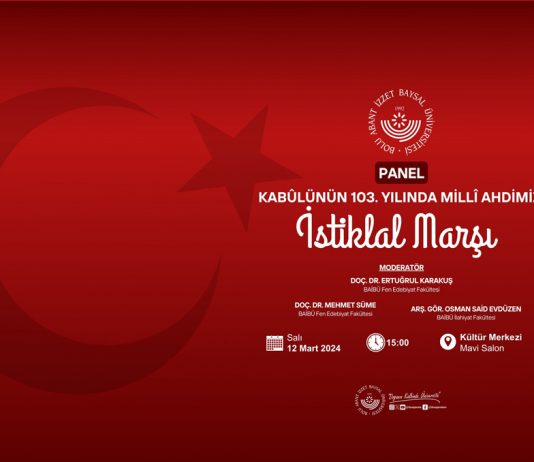 Kabulünün 103. Yılında Milli Ahdimiz: İstiklal Marşı