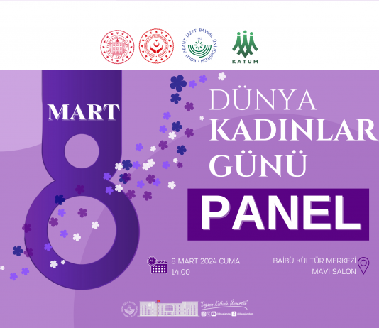 8 Mart Dünya Kadınlar Günü Paneli Programı