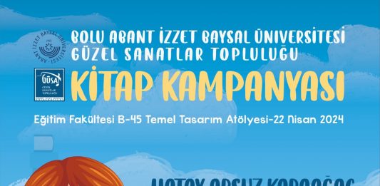 BAİBÜ Güzel Sanatlar Topluluğu / Kitap Kampanyası