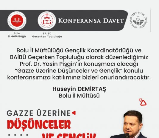 GAZZE ÜZERİNE Düşünceler ve Gençlik / Konferans
