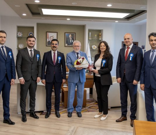 Sosyal Güvenlik Haftası nedeniyle Rektörümüze ziyaret