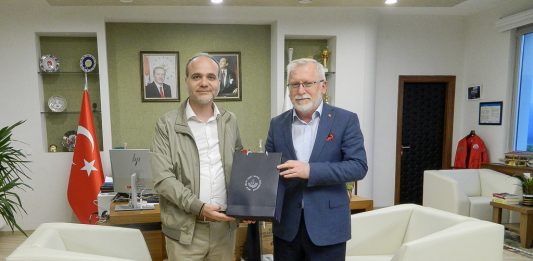 Ömer Halisdemir Üniversitesi Rektörü Uslu’dan Rektörümüze ziyaret