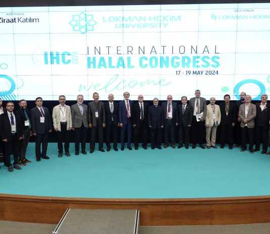 Rektör Alişarlı, paydaşı olduğumuz Uluslararası Helal Kongresi’ne katıldı