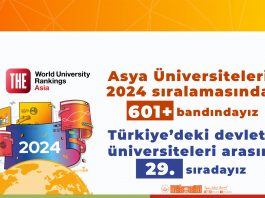 THE Asya 2024’te 601+ bandındayız
