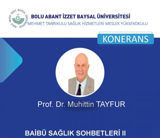 BAİBÜ Sağlık Sohbetleri 2/ Beslenme ve Kanser