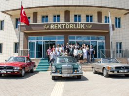 Türkiye Klasik Mercedes-Benz Kulübünden Üniversitemize ziyaret