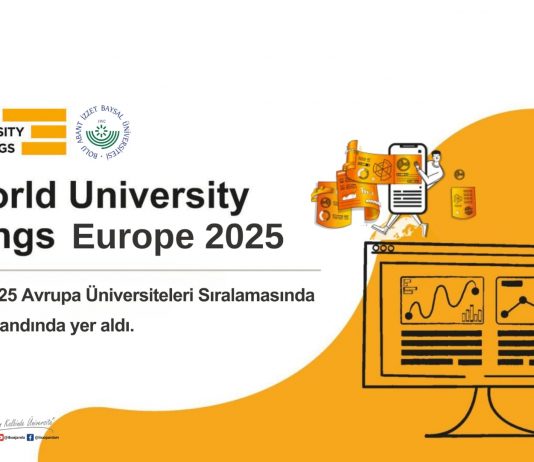 BAİBÜ QS 2025 Avrupa üniversiteleri Sıralamasında yer aldı