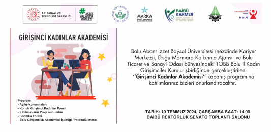 “Girişimci Kadınlar Akademisi‘’ kapanış programı