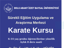 SÜYAM Karate Kursu