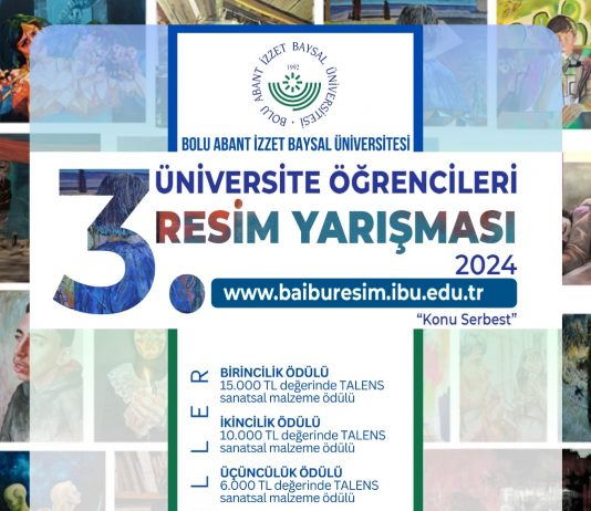 3. Üniversite öğrencileri resim yarışması başvuruları devam ediyor!