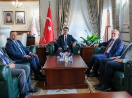 Rektörümüzden Bolu Valisi Abdülaziz Aydın’a Ziyaret