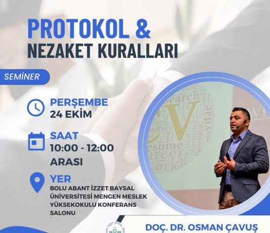 “Protokol ve Nezaket Kuralları” Seminer