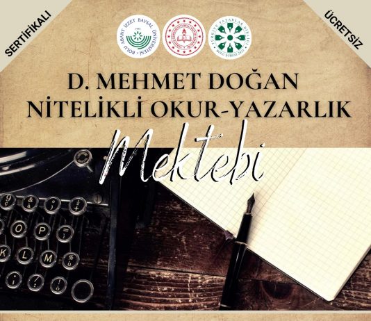 Yazarlık yeteneğini geliştirmek isteyen gençlere eğitim desteği