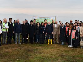 Rektör Alişarlı, fidanları toprakla buluşturdu