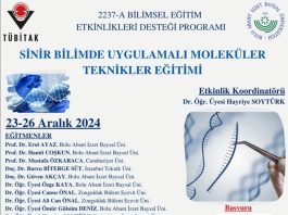“Sinirbilimde Uygulamalı Moleküler Teknikler Eğitimi” Kursu