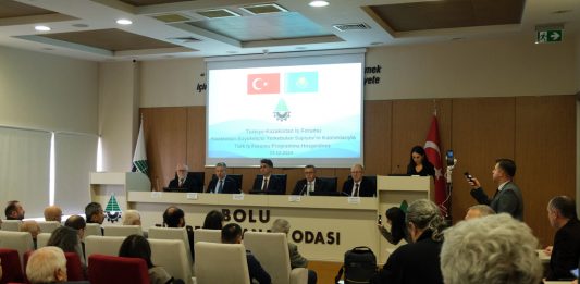 Rektör Alişarlı, Türkiye-Kazakistan İş Forumu’na katıldı