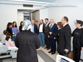 Rektör Alişarlı’dan tedavileri süren vatandaşlarımıza ziyaret