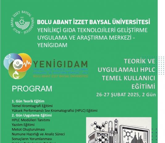 HPLC Temel Kullanıcı Eğitimi