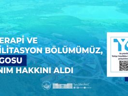Fizyoterapi ve Rehabilitasyon Bölümümüz, TYÇ’nin kullanım hakkını aldı