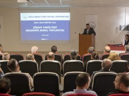 Ziraat Fakültesi Akademik Kurul Toplantısı yapıldı