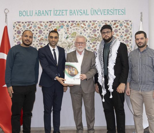 Filistin Öğrenciler Derneği’nden Rektör Alişarlı’ya ziyaret