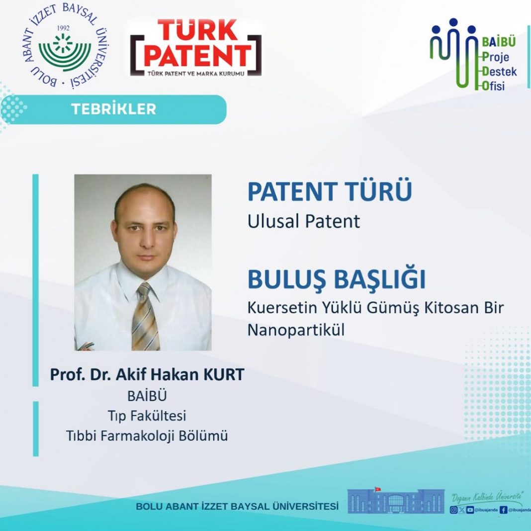 Üniversitemiz Öğr. Üyesi Prof. Dr. Akif Hakan Kurt’un buluşu ulusal ...