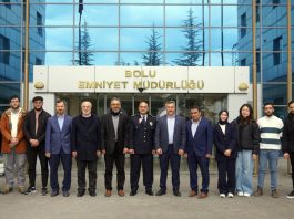 Uluslararası öğrencilerden Türk Polis Teşkilatına ziyaret