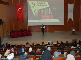 Boykot ve Helal Gıda Konferansı Yapıldı
