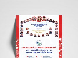 BAİBÜ İzzet Baysal Vakfı Ödül Töreni