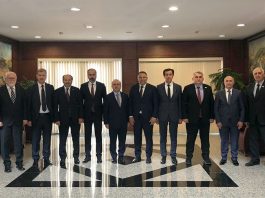 Üniversitemiz Rektörü Prof. Dr. Mustafa Alişarlı Bakü Büyükelçisi Prof. Dr. Birol Akgün’ü ziyaret etti