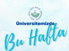 BAİBÜ Kültür ve Kongre Merkezi’nde Bu Hafta