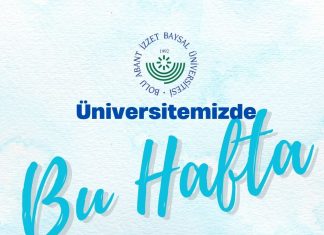 BAİBÜ Kültür ve Kongre Merkezi’nde Bu Hafta