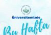BAİBÜ Kültür ve Kongre Merkezinde bu hafta