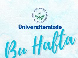 BAİBÜ Kültür ve Kongre Merkezi’nde bu hafta