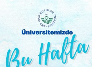 BAİBÜ Kültür ve Kongre Merkezinde bu hafta