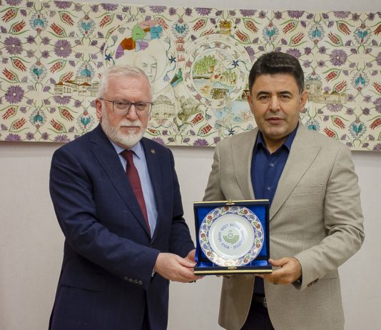 Ulaştırma ve Altyapı Bakan Yardımcısı Boyraz’dan Rektörümüze Ziyaret