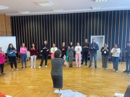 Bolu türkülerinin ritim ve melodilerinden atölye çalışması yapıldı