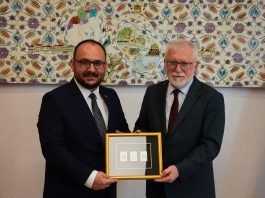 Muş Alparslan Üniversitesi Rektörü Alican’dan Rektörümüze ziyaret