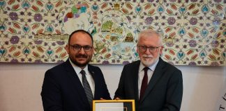 Muş Alparslan Üniversitesi Rektörü Alican’dan Rektörümüze ziyaret