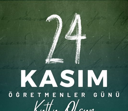 24 Kasım Öğretmenler Günü Kutlu Olsun