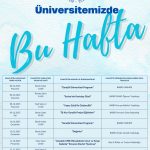 BAİBÜ Kültür ve Kongre Merkezi’nde Bu Hafta